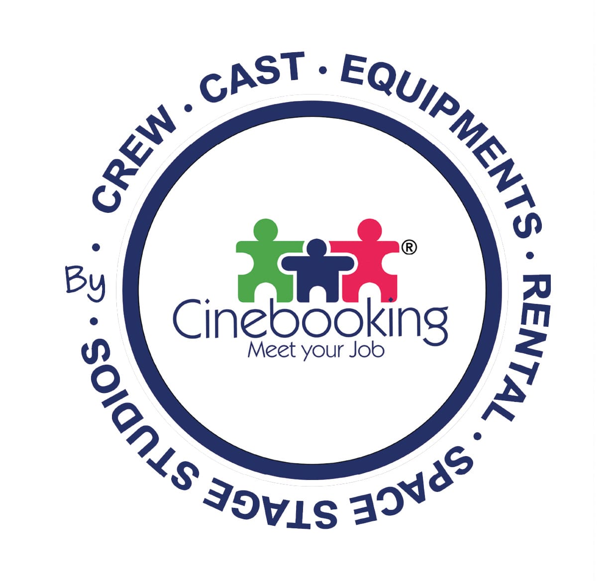 Logo Cinebooking — crew, cast, equipments, rentals, space, stage
